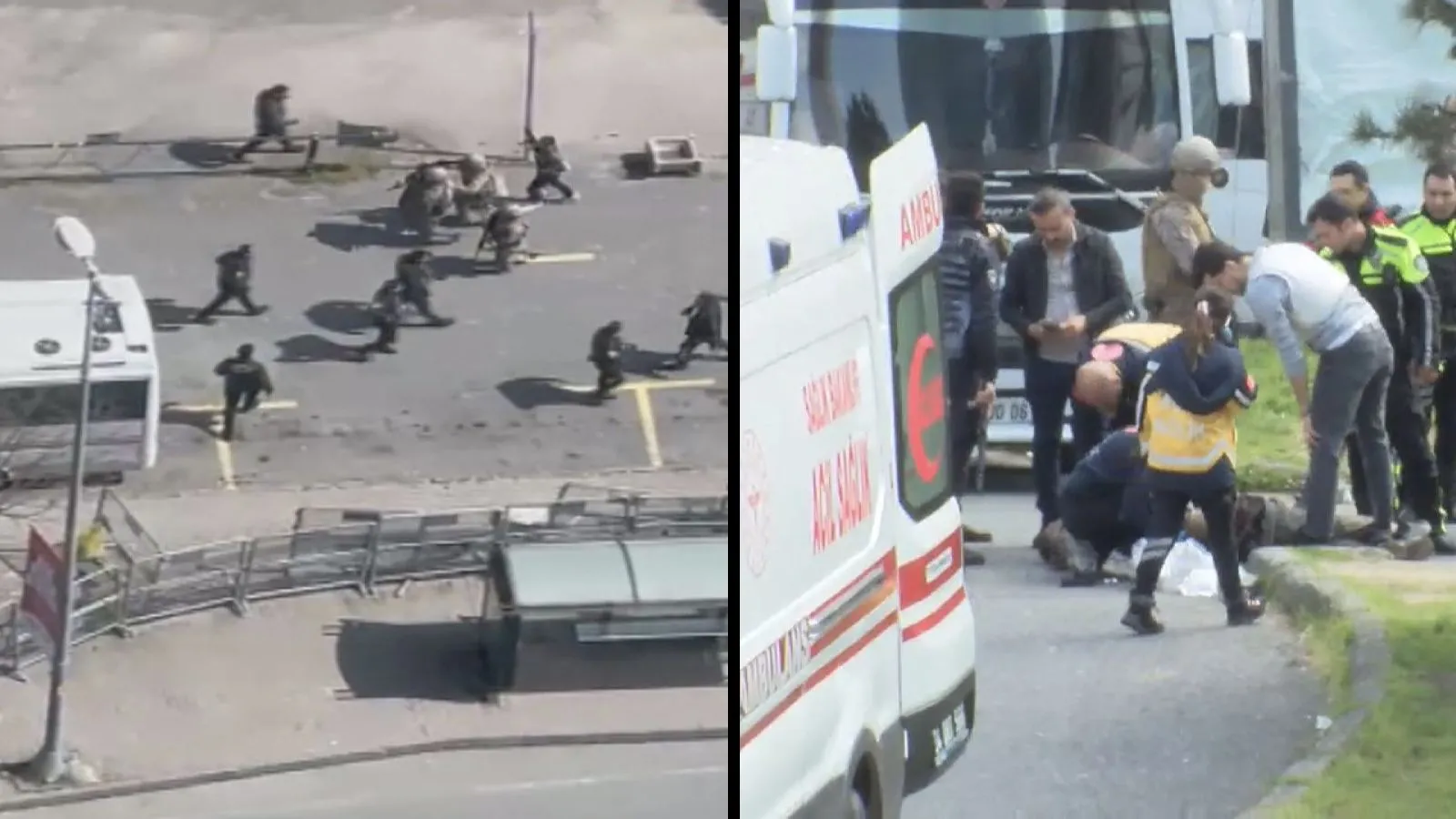 İsrail Konsolosluğu'ndaki saldırı görüntülerinde polisler hakkındaki 'Sen sağ bek, ben sol bek' sözlerine soruşturma