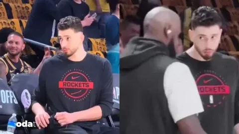 Alperen Şengün gündem olan videoyla ilgili konuştu: LeBron geçerken ayağa kalktım çünkü…