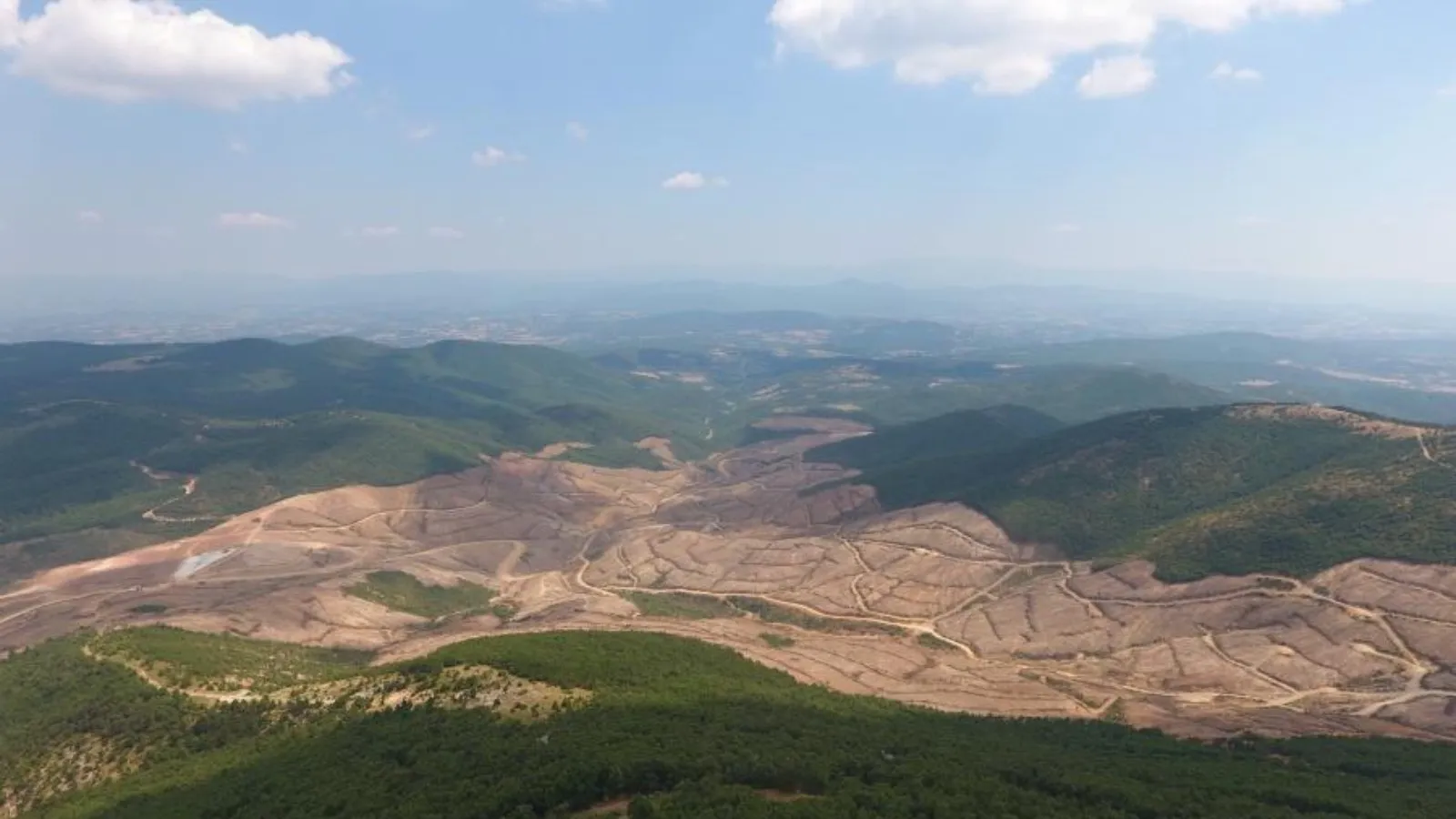 Alamos Gold'un ardından Kazdağları'nda yeni tehdit: TÜMAD iş makineleriyle sahada