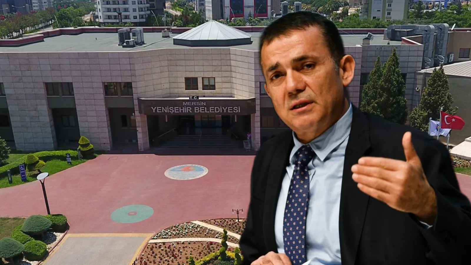 #SONDAKİKA | Mersin Yenişehir Belediyesi'ne operasyon: Belediye binasında arama yapılıyor