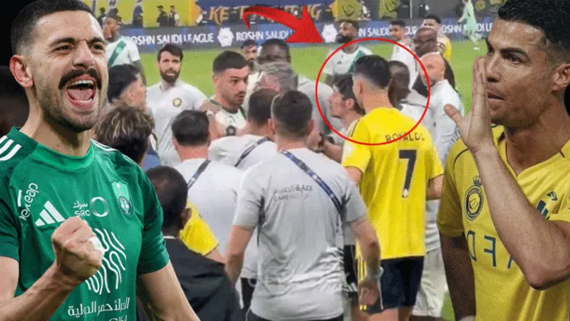 Suudi Arabistan'da ortalık karıştı: Merih Demiral ile Cristiano Ronaldo arasında gerginlik