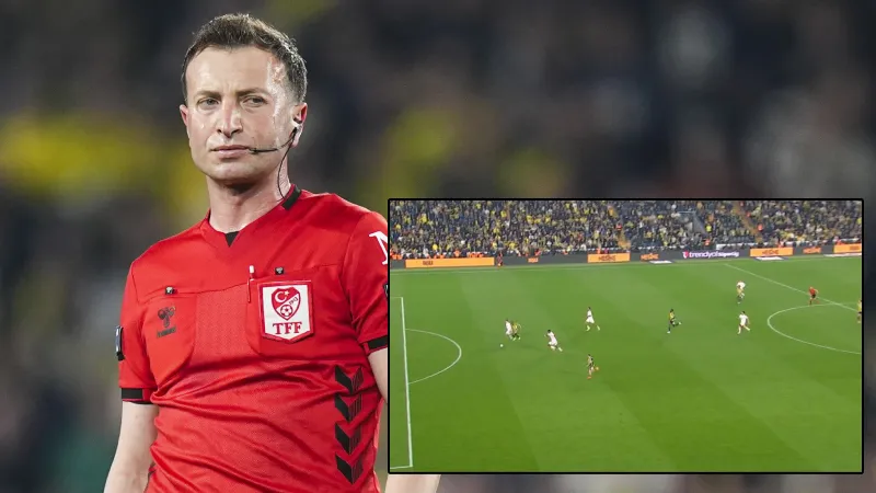 Derbinin kaderini belirleyen penaltı kararında Yasin Kol'un konumu tartışma yarattı