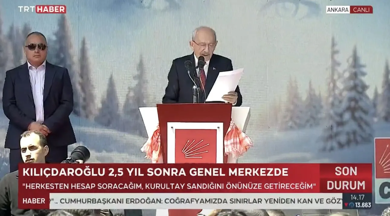 <p>TRT Haber, Kılı&ccedil;daroğlu'nun mitingini canlı yayınlarken &Ouml;zel'in konuşmalarına yer vermedi.</p>