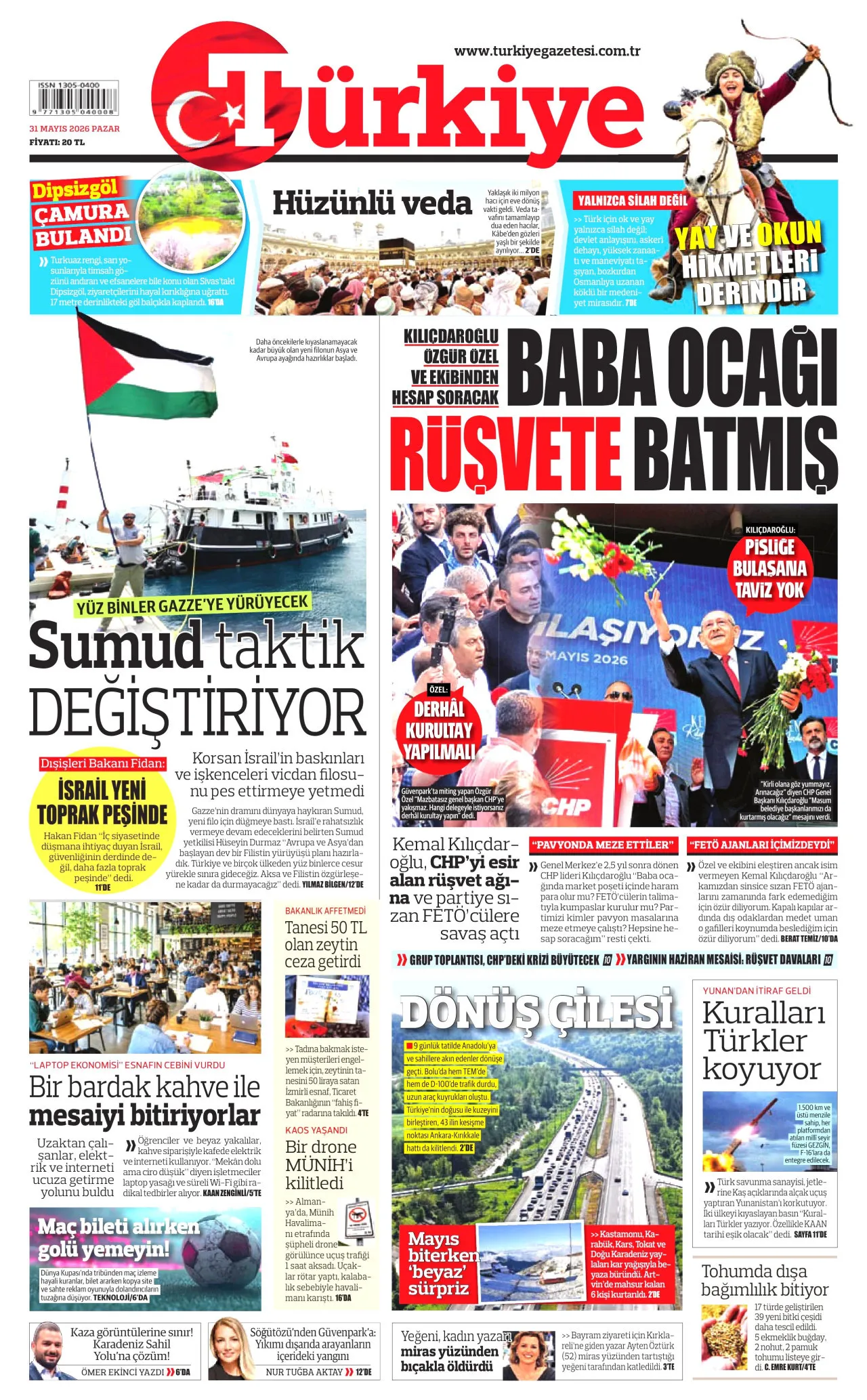 <p>T&uuml;rkiye: Baba ocağı r&uuml;şvete batmış</p>