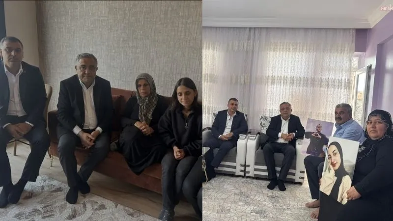 CHP'li Tanrıkulu, Anneler Günü'nde Rojin Kabaiş ve Gülistan Doku'nun annelerini ziyaret etti