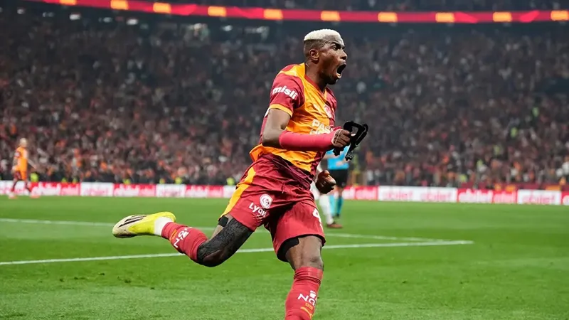 Galatasaray'ın Süper Lig'deki en golcü futbolcusu Victor Osimhen