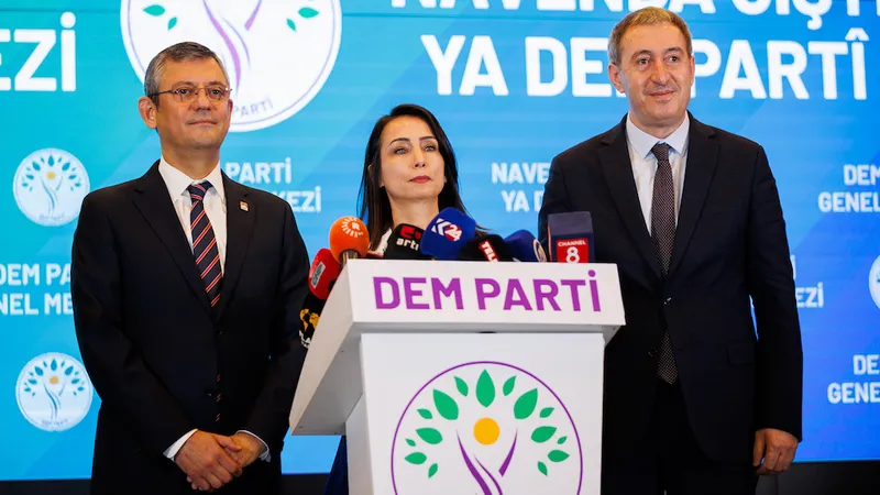DEM Parti’den CHP Genel Merkezi açıklaması: Demokratik siyasete müdahaleyi kabul etmiyoruz!