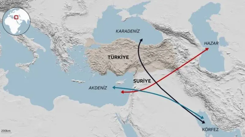 Suriye'nin ulaşım koridoru projesi 'Dört Deniz' ne kadar gerçekçi?