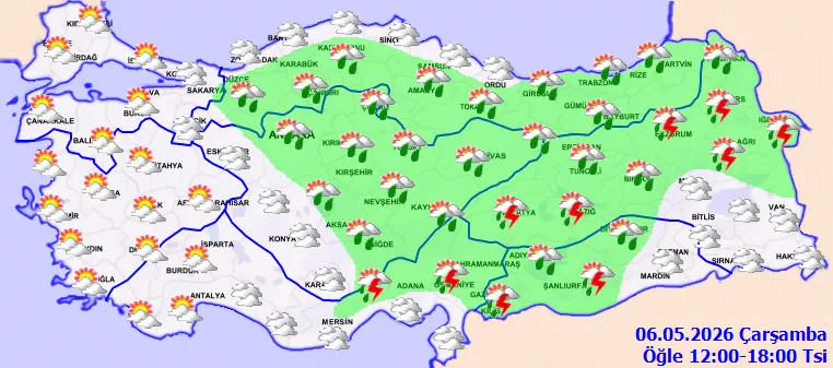 Yurtta sağanak uyarısı: Birçok ilde yağış bekleniyor!