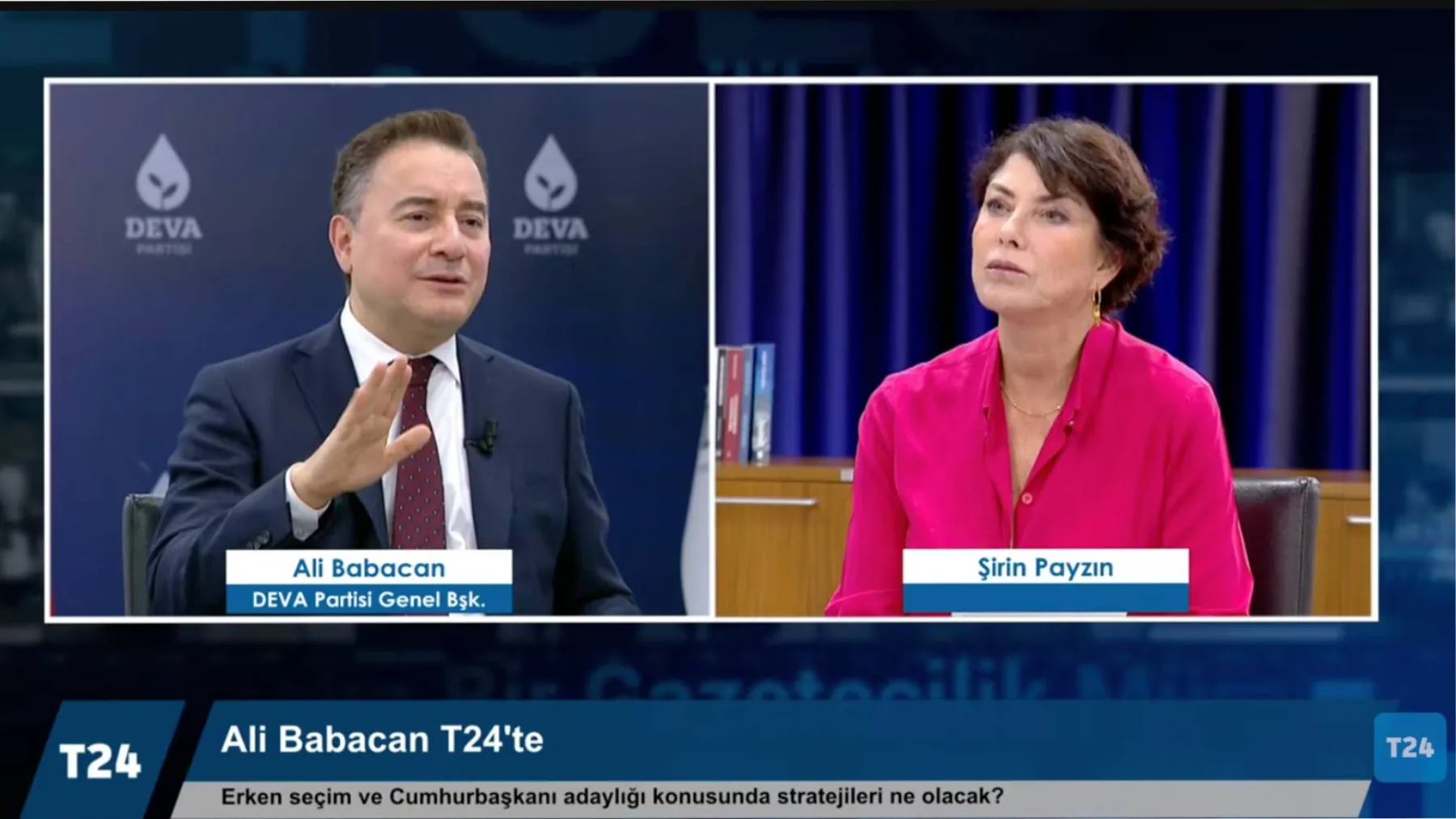 Ali Babacan: İmamoğlu Cumhurbaşkanlığı'na aday olmasaydı şu anda tutuklu olur muydu; Demirtaş ve Kavala dosyaları boş, yazıktır, günahtır!