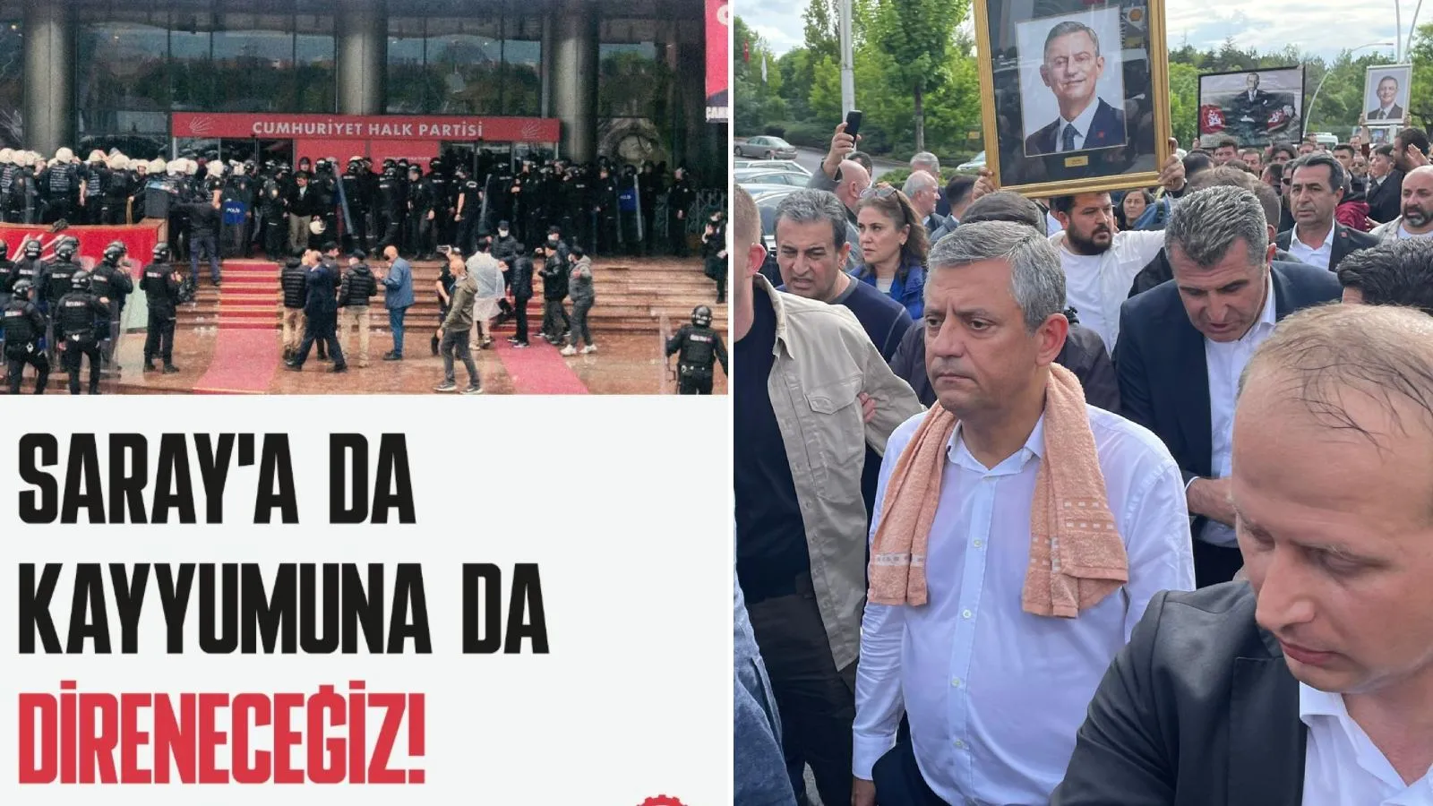 TİP'ten Özgür Özel'in Meclis yürüyüşüne çağrı: Saray’ın kuklası kayyımı tanımıyoruz, kahrolsun faşizm!