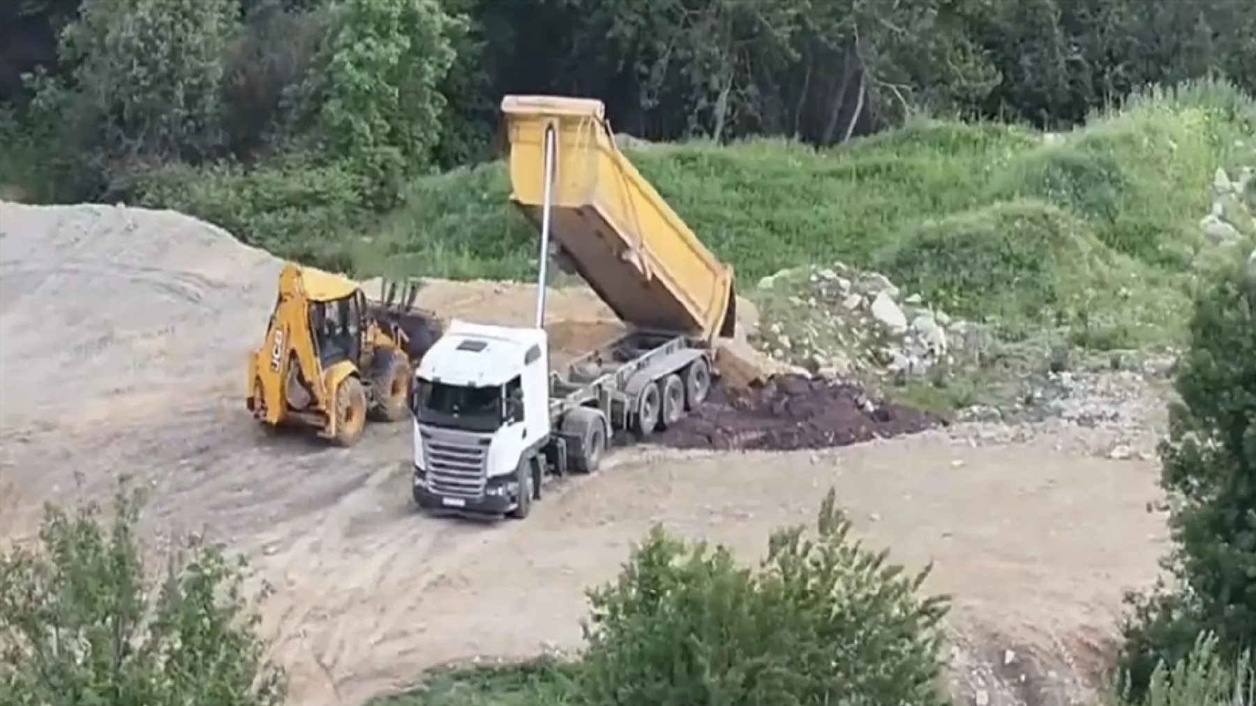 Beykoz'da kaçak hafriyat operasyonu: İş yeri sahibi tutuklandı
