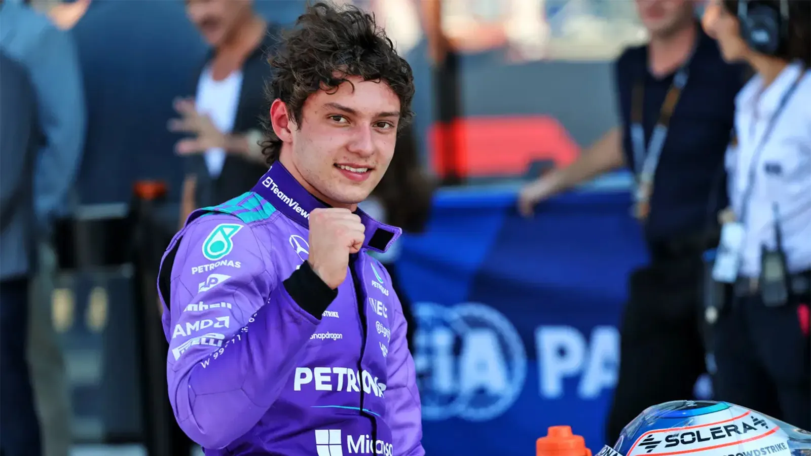 RT @T24spor:  Fırtına nedeniyle erkene alınan Miami GP'de kazanan Antonelli