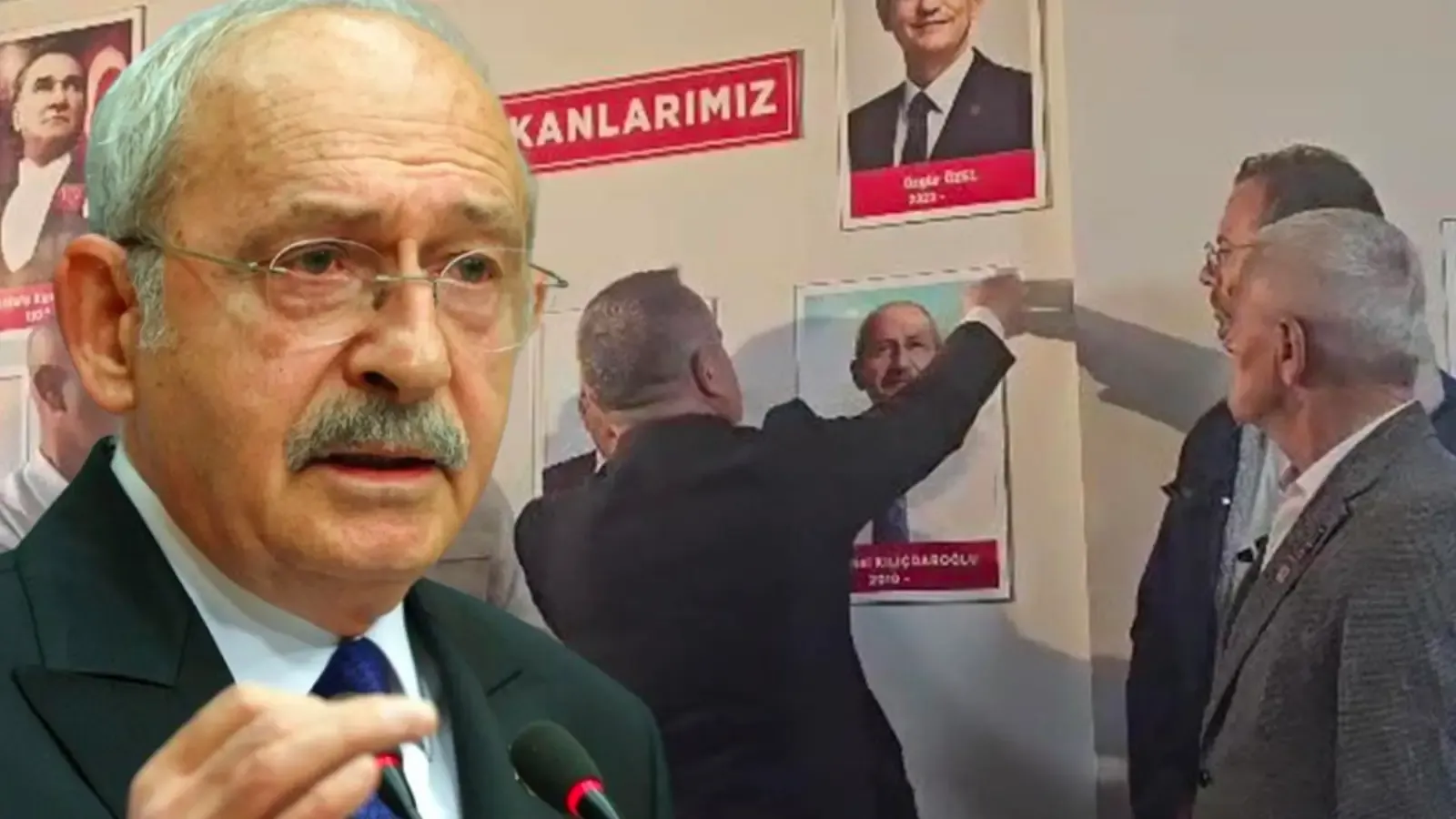 Kılıçdaroğlu'nun fotoğrafı parti binasından kaldırıldı: Mutlak butlan gelirse resminizi geri alacak yeni yönetimi, başkanını bulursunuz!