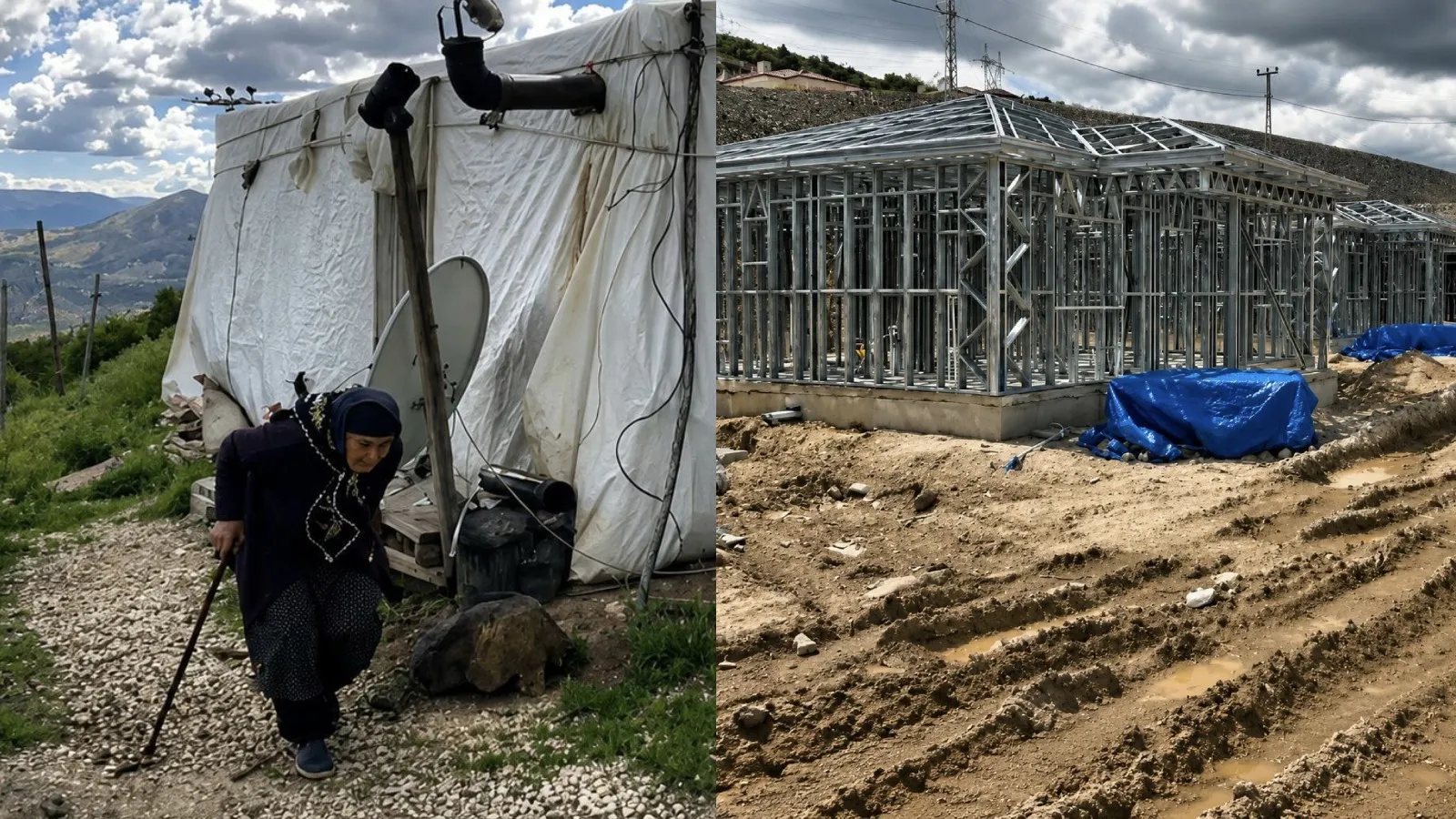 Kahramanmaraş'ta deprem konutları 3 yıldır teslim edilmedi: Vatandaşlar, çadır ve konteynırda yaşıyor