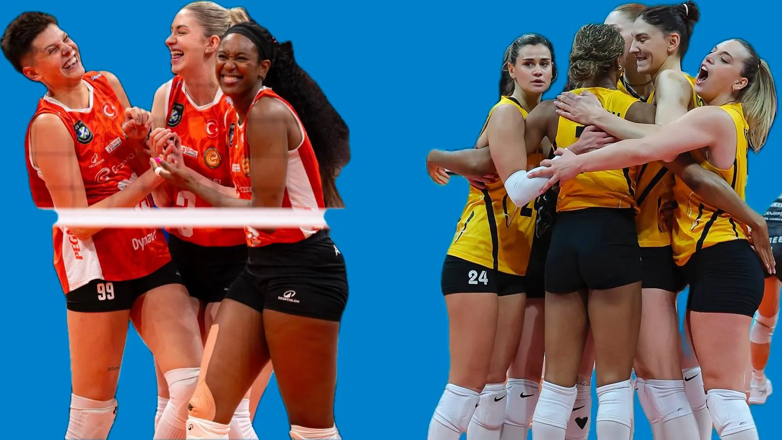 Avrupa voleybolunda tarihi gece için nefesler tutuldu: Dev kupada Türk finali
