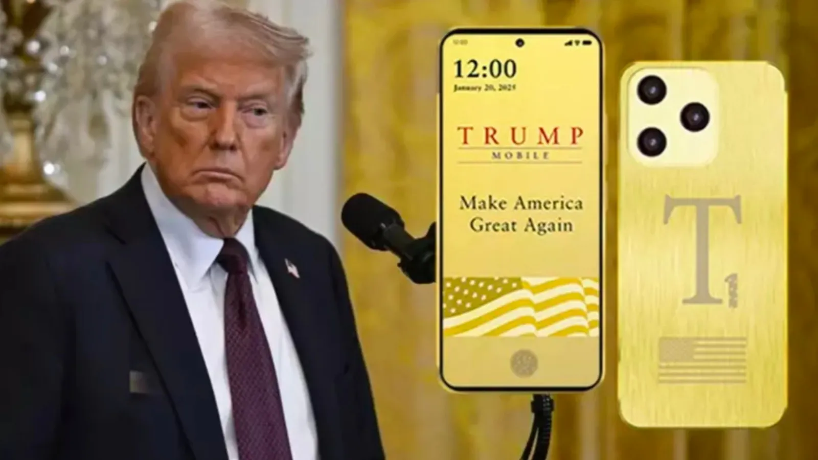 Kullanıcılar aylar önce ön sipariş vermişti: Çin malı Trump Phone'un sevkiyatı başlıyor