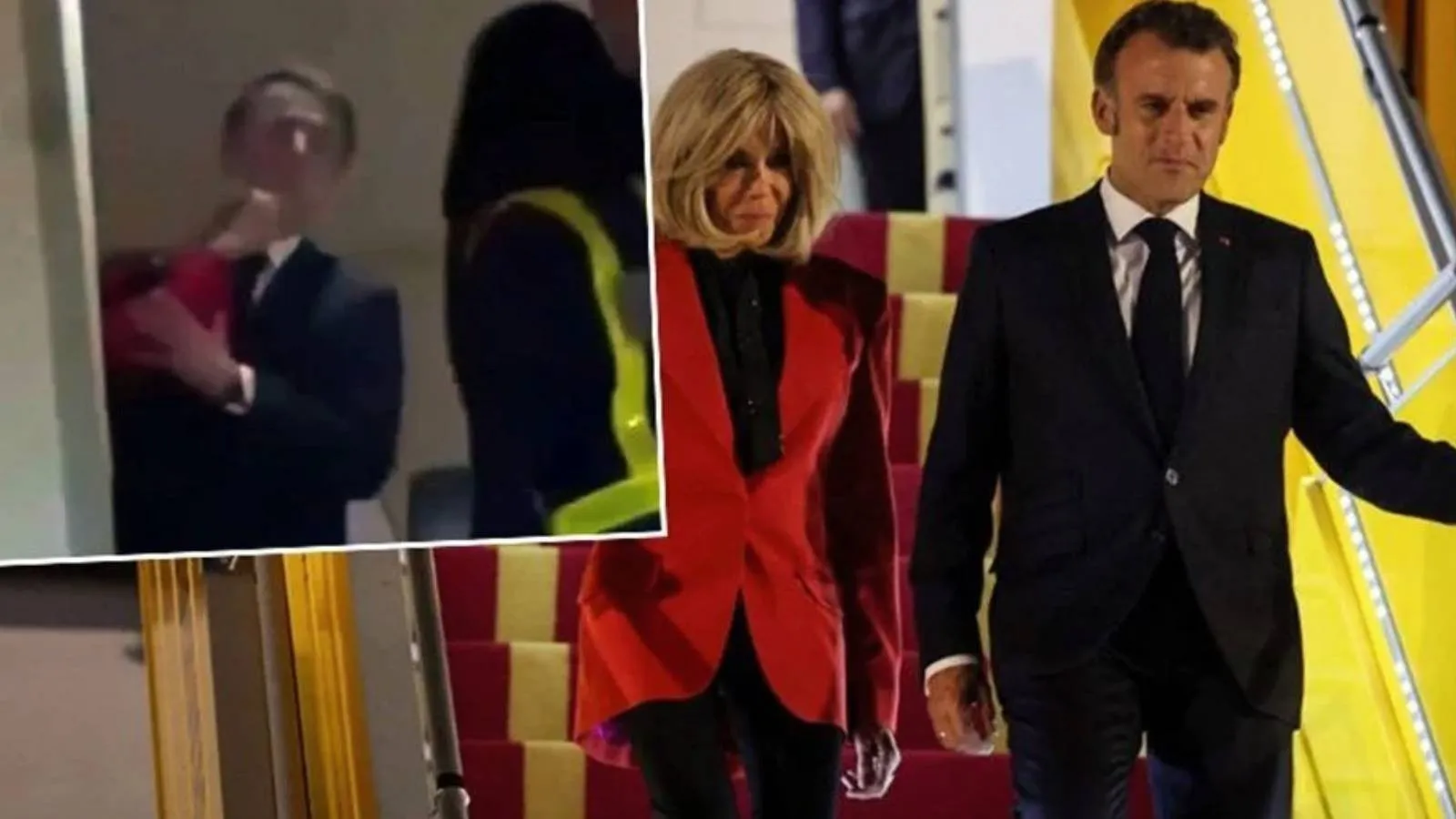 Macron'un eşinden tokat yemesinin arkasında 'İranlı güzel' mi var?