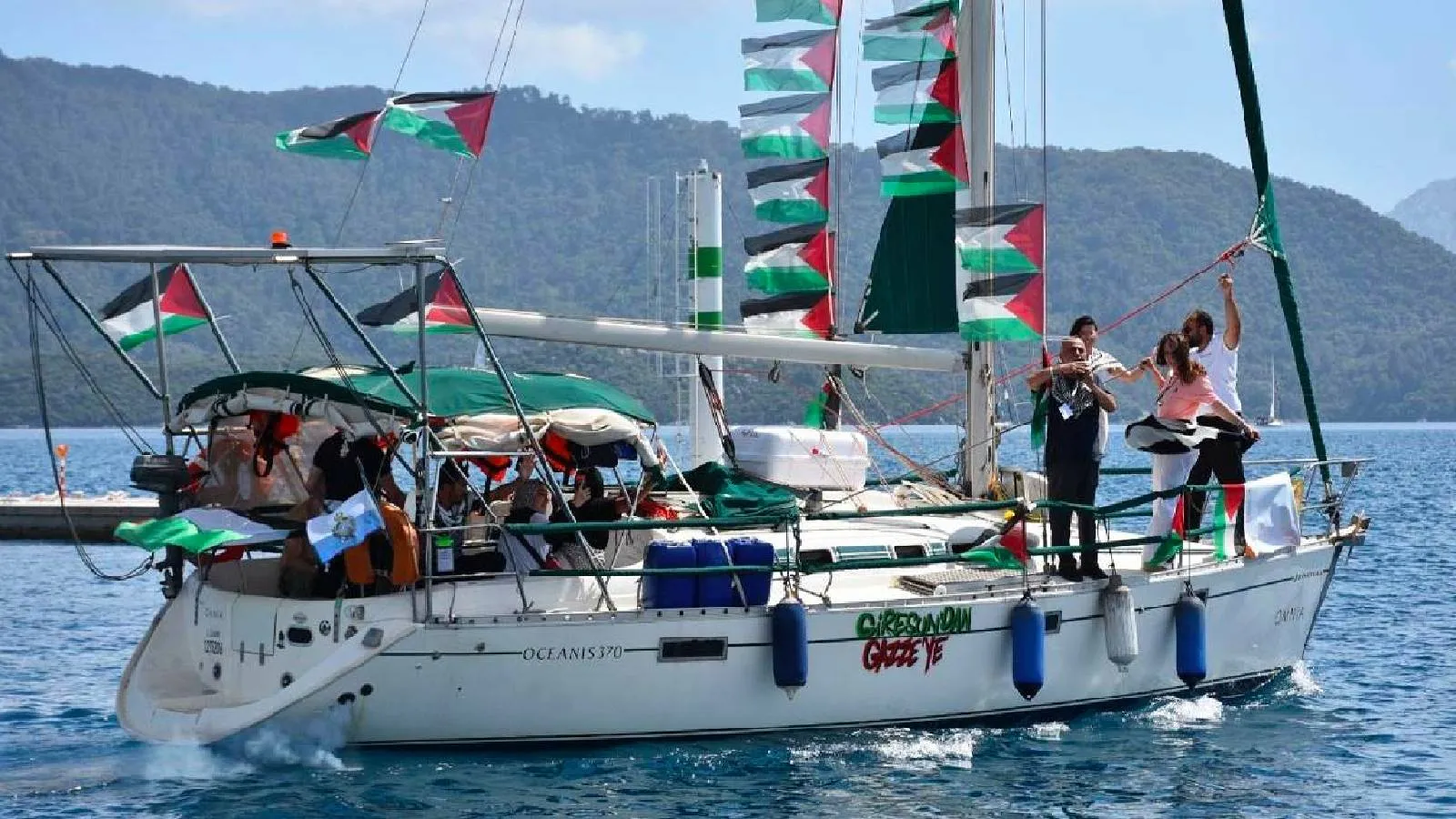 Gazze ablukasını kırmak için Türkiye'den yola çıkan ilk filo: Küresel Sumud Filosu 54 tekneyle Marmaris'ten Akdeniz'e açıldı