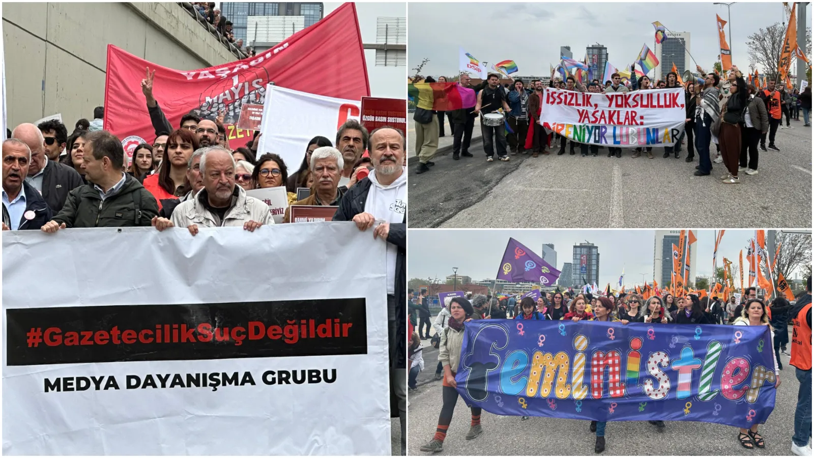 Madencilerden gazetecilere 1 Mayıs: Ankara’da ortak mücadele günü