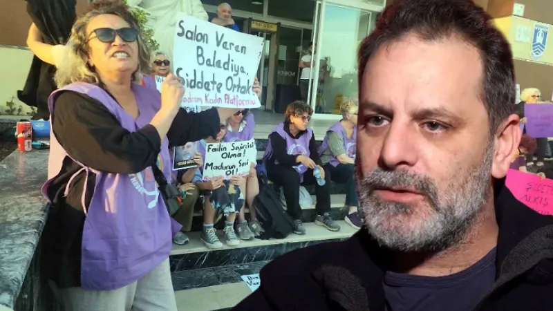 Kadınlardan Ozan Güven protestosu: Şiddet faili sanatla aklanamaz