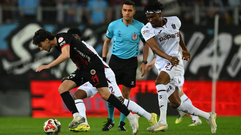 Trabzonspor ligin son maçında Gençlerbirliği'ni ağırlayacak