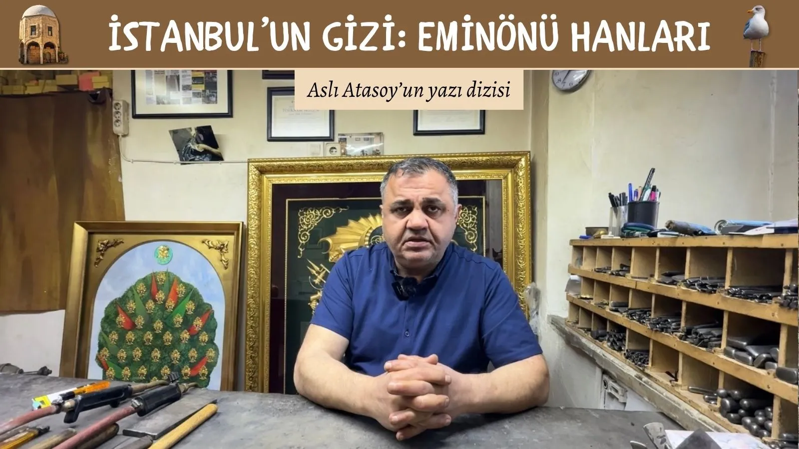 Eminönü’nde 40 yıldır gümüşe hayat veren Şahin Karaman: Sanatkârları buradan çıkarmaya kalkarlarsa esnaf surlara varmadan telef olur