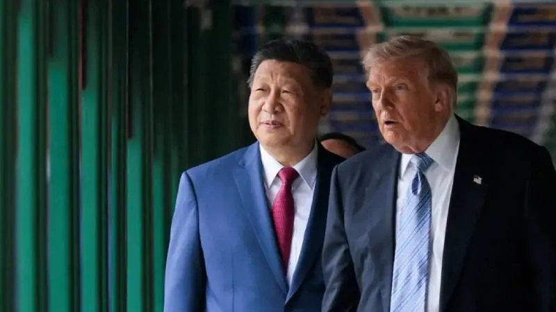 Trump ve Şi, Çin liderinin yaşadığı yerleşkeye gitti | ABD Başkanı'nın "Herkes buraya gelir mi?" sorusuna Şi'den 'Putin' yanıtı