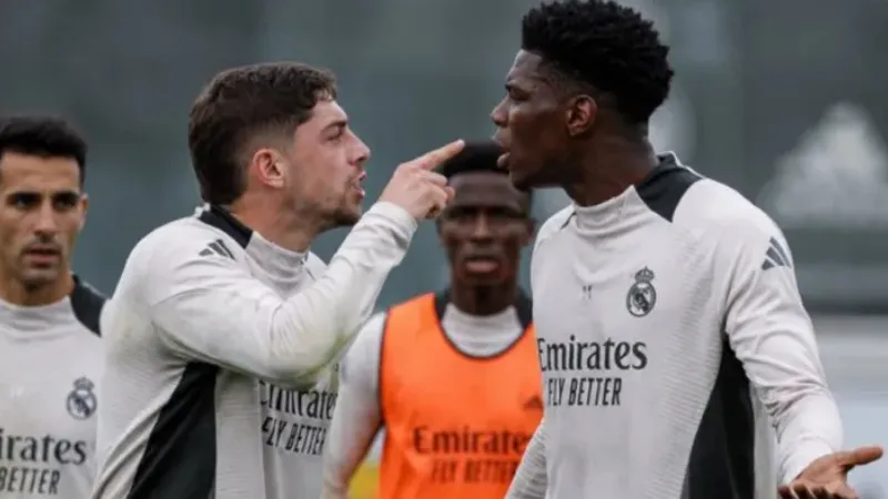 Real Madrid'de büyük kriz: Valverde ve Tchouameni arasında kavga çıktı, Valverde hastanelik oldu iddiası!