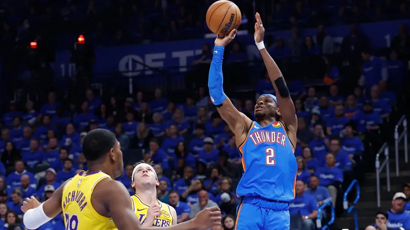 Oklahoma City Thunder, Lakers'ı yine devirdi