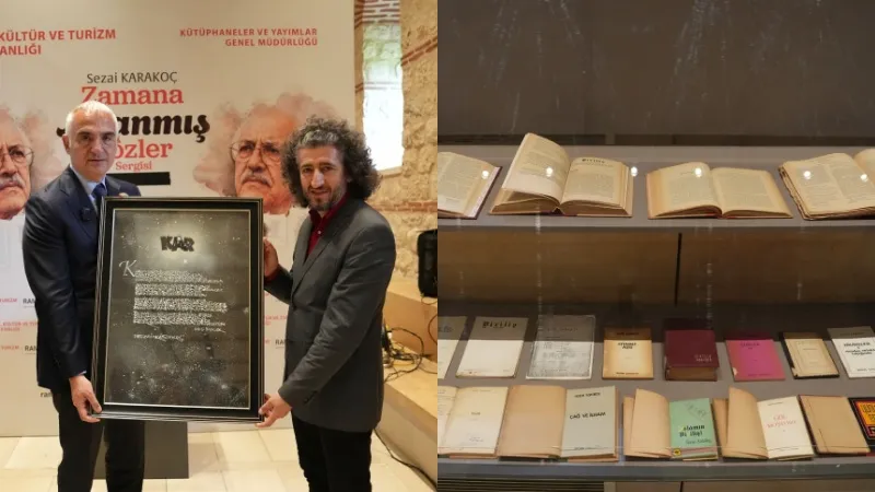 Sezai Karakoç'un gizli arşivi: Hiç görülmemiş belgeler ilk kez sergileniyor