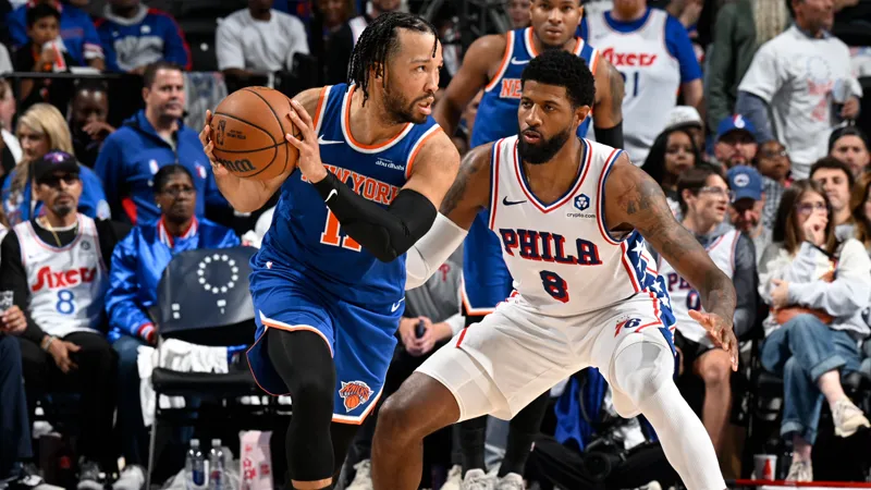 New York Knicks, Philadelphia 76ers'ı süpürdü; konferans finaline yükseldi