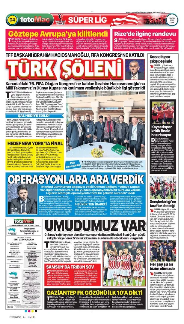 <p>spor manşetleri</p>