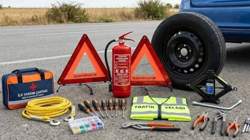 Araç sahipleri dikkat: Bagajda artık bu ekipmanları bulundurmanız zorunlu