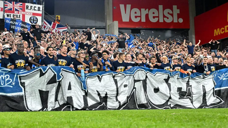 Belçika'da şampiyon Club Brugge