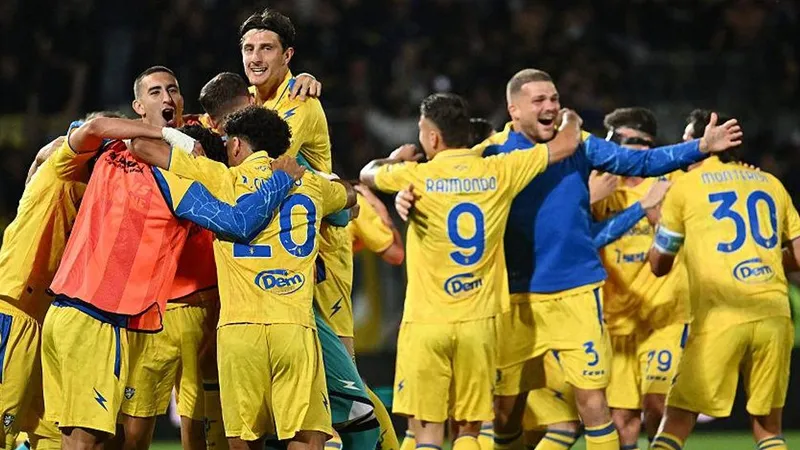 Serie A'nın yeni takımı Frosinone