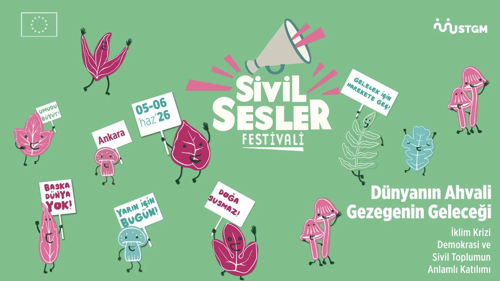 Sivil Sesler Festivali'nin programı açıklandı: COP31 öncesi sivil toplum Ankara’da buluşuyor