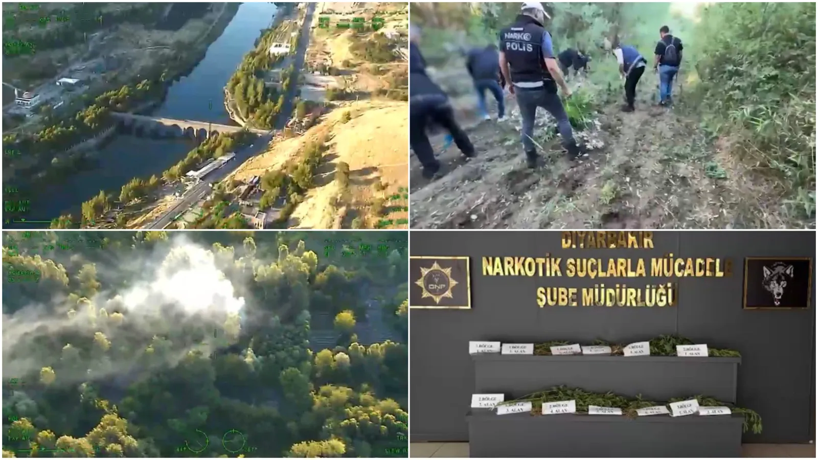 UNESCO Dünya Miras Listesi’ndeki Hevsel Bahçeleri’nde uyuşturucu operasyonu!