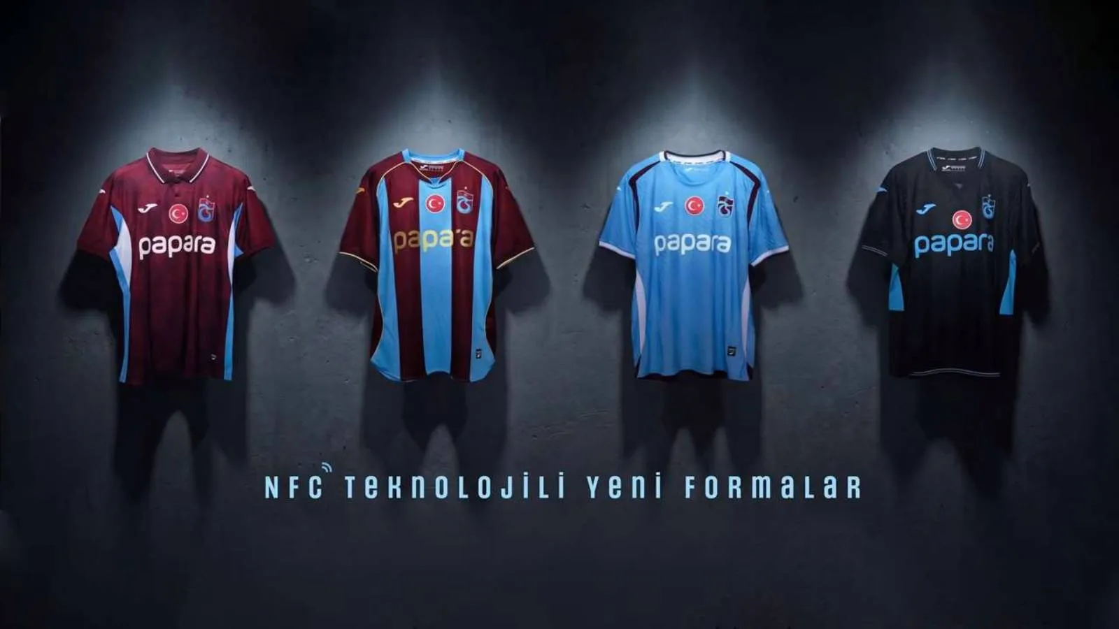Trabzonspor'un yeni sezon formaları tanıtıldı