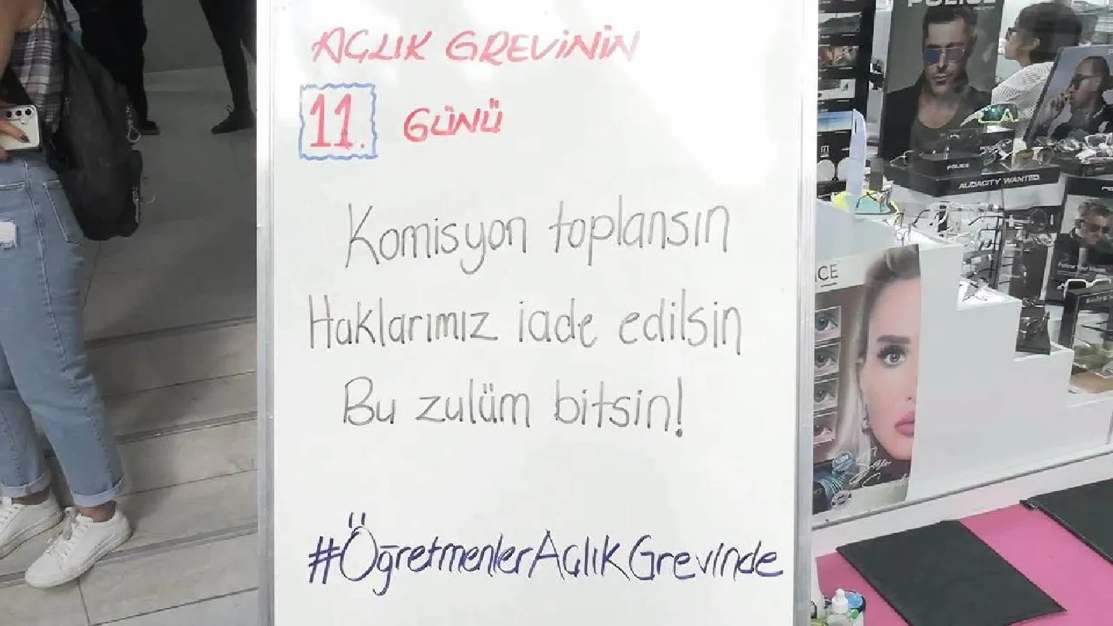 Açlık grevindeki öğretmenlerden iktidara tepki: Öğretmenliğin beş yıl içinde yok olacağını düşünen piyasacı bir akıl var