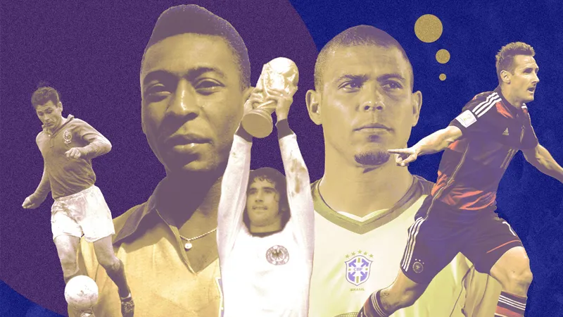 Dünya Kupası tarihinin unutulmaz golcüleri