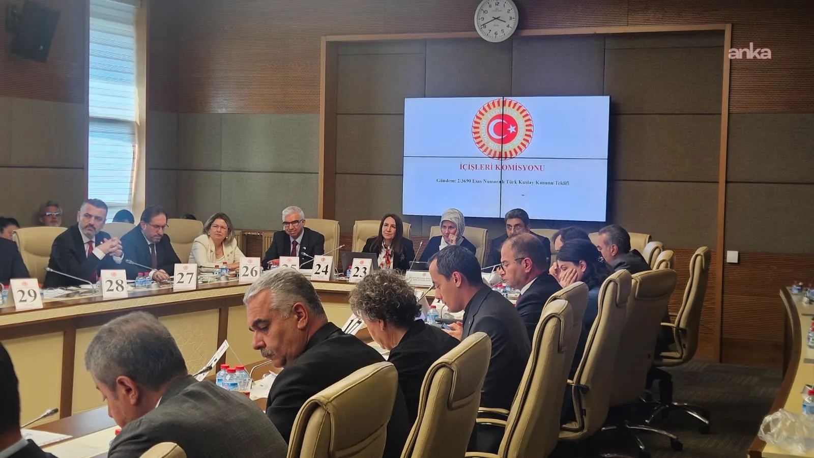TBMM İçişleri Komisyonu'nda Türk Kızılay Kanunu Teklifi kabul edildi