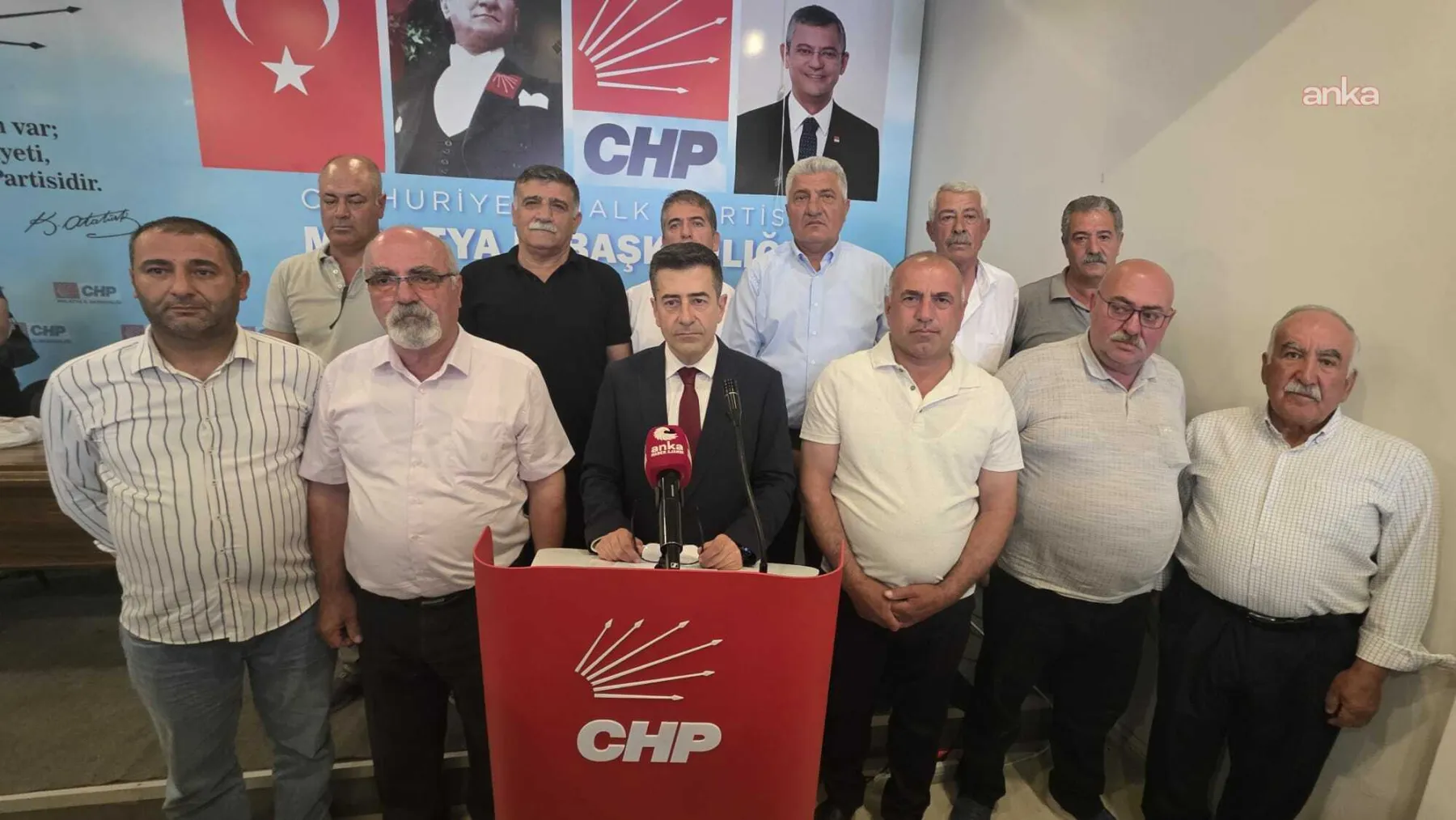 Malatya'daki ilçe başkanları ve belediye başkanlarından Ağbaba ve Yıldız için destek açıklaması: Amaç örgütü dağıtmak