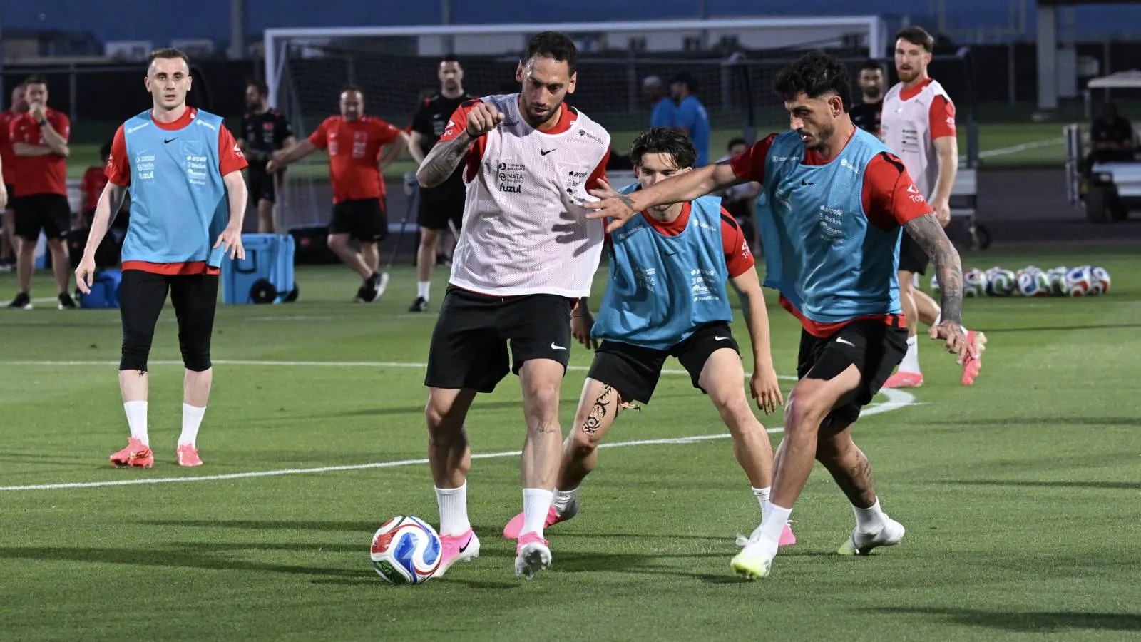 A Milli Futbol Takımı, Arizona'daki ilk idmanını taraftarlarla yaptı