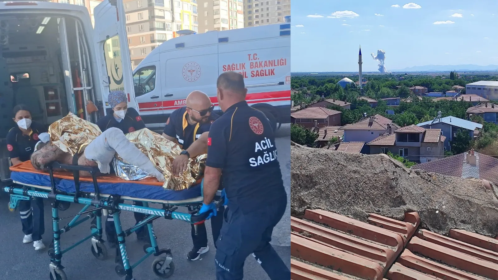 Niğde'de havai fişek fabrikasında patlama: Yaralılardan biri hayatını kaybetti, yangın söndürüldü