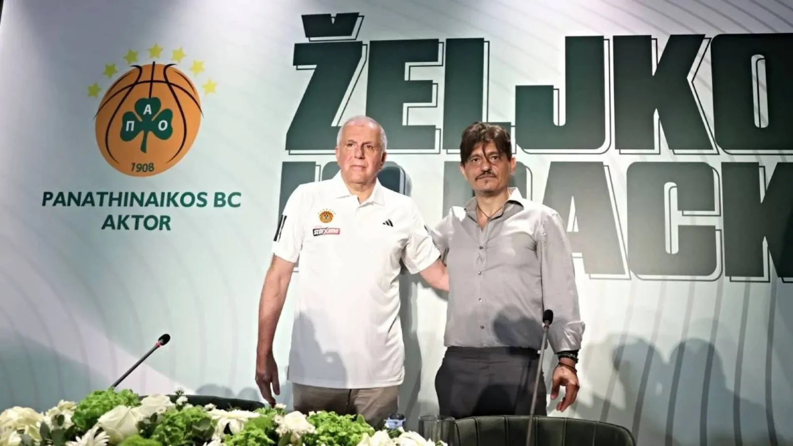 Panathinaikos'ta yeni başantrenör Obradovic resmi imzayı attı