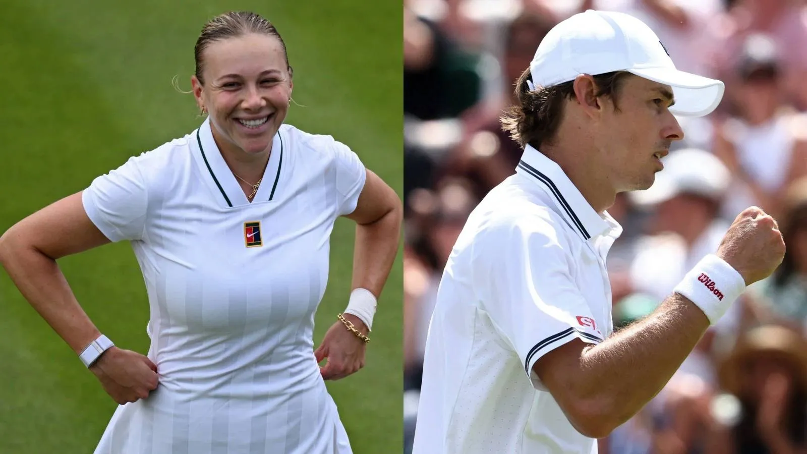 Amanda Anisimova ve Alex de Minaur Wimbledon'da 2. tura çıktı