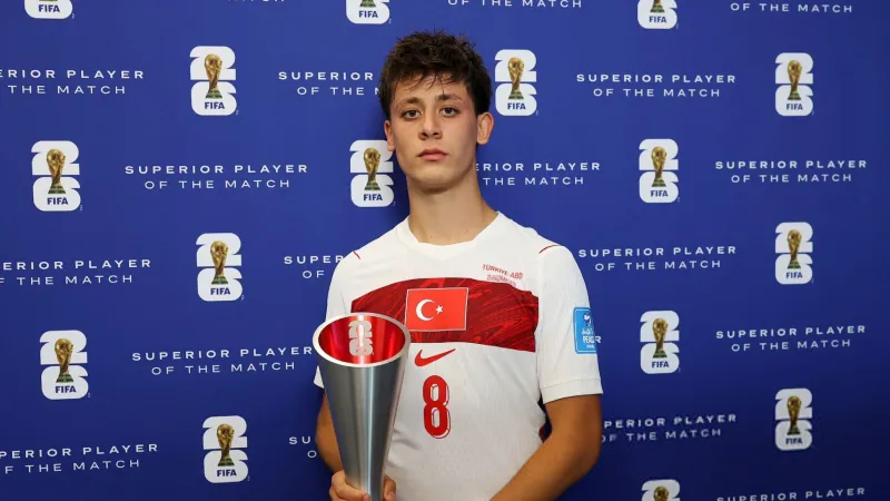 ABD maçının oyuncusu Arda Güler seçildi