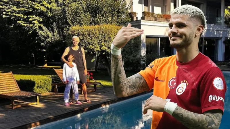 Galatasaray'ın yıldızı Icardi icralık oldu: Kira borcu satılık ev fiyatını aştı!