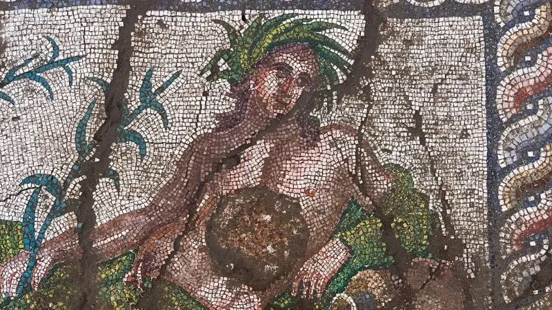 Aspendos kazılarında Anadolu mozaiği gün yüzüne çıkarıldı: Genç Eurymedon bilimsel açıdan önem taşıyor